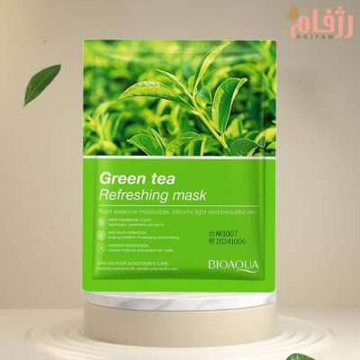 ماسک ورقه ای چای سبز Bioaqua